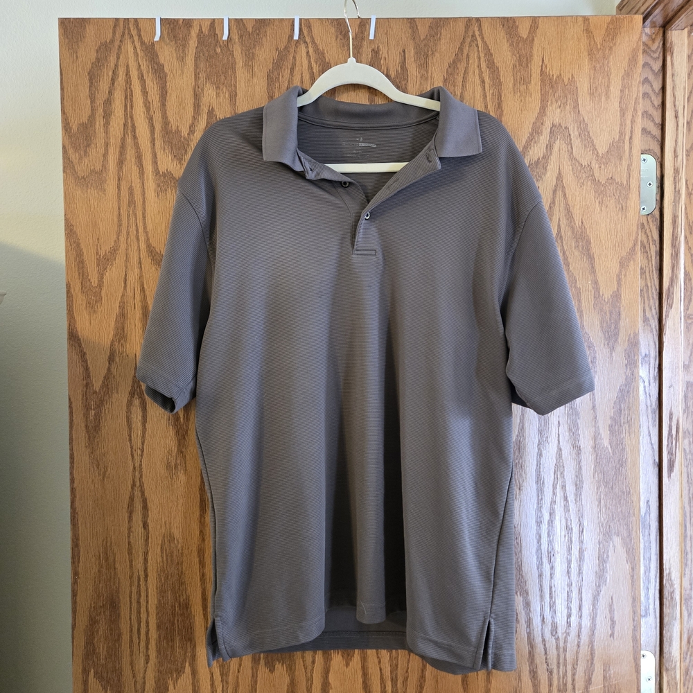 Men's Gray Polo Shirt